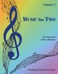 Music for Two #2 Wedding & Classical Favorites Clarinet and Cello/Bassoon cover